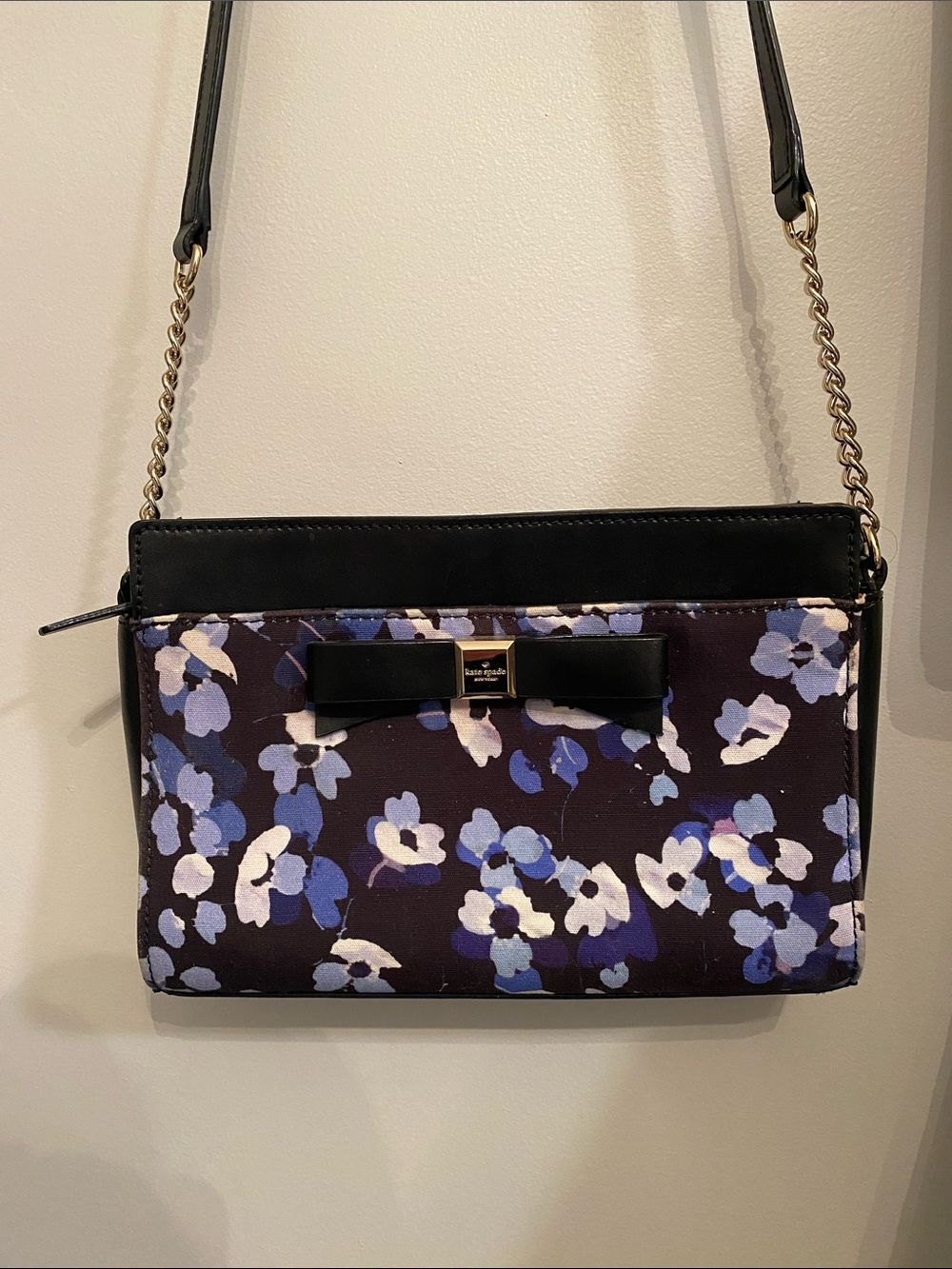 Floral Kate Spade Crossbody with Bow